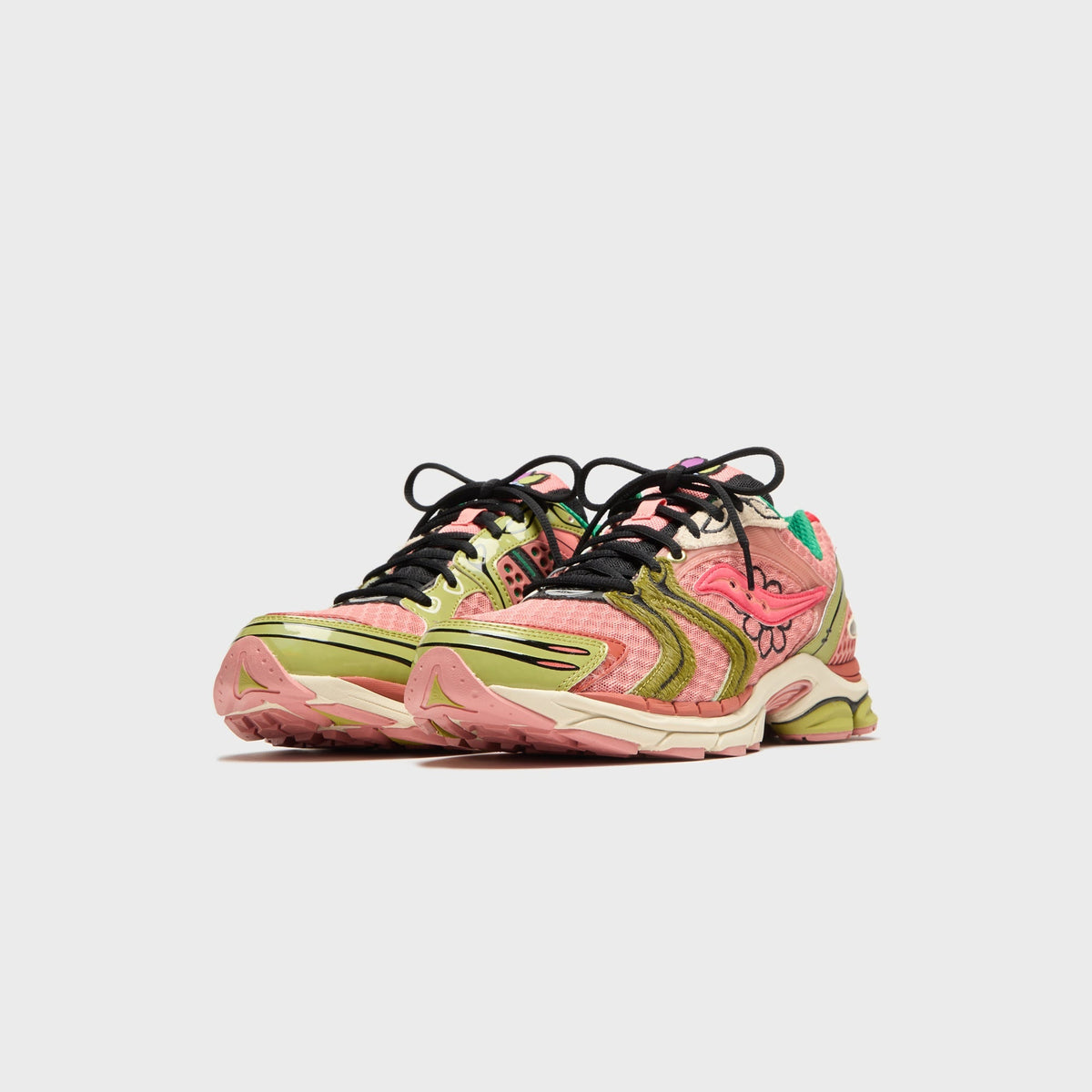 Saucony x Jae Tips ProGrid Triumph 4 - Peach / Leaf