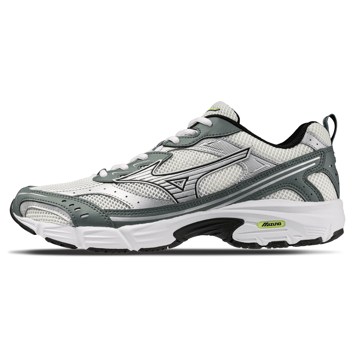 Mizuno MXR Sport 'Snow White Silver Balsam Green'