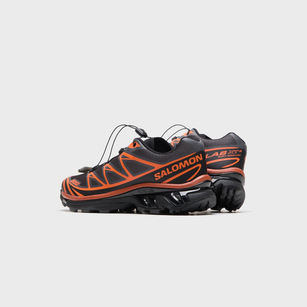 Salomon XT-6 - Asphalt / Black / Red Orange