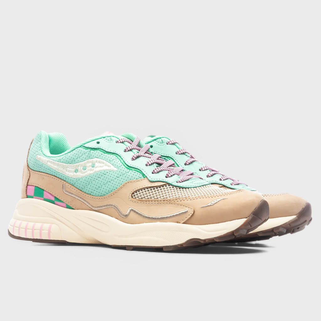 Saucony 3D Grid Hurricane "Earth Citizen" - Aquamarine/Grey
