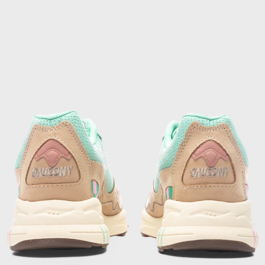 Saucony 3D Grid Hurricane "Earth Citizen" - Aquamarine/Grey