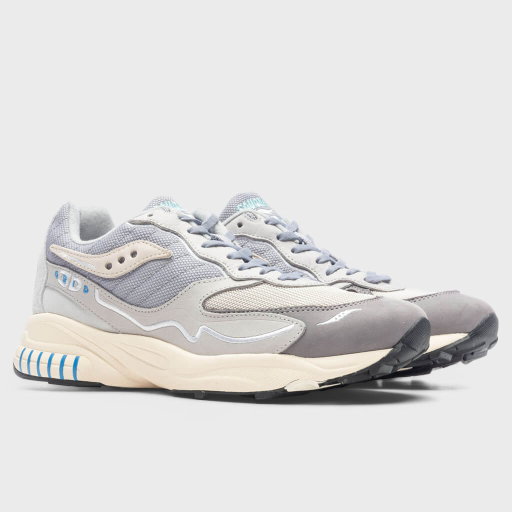 Saucony 3rd Grid Hurricane - Grey/Beige