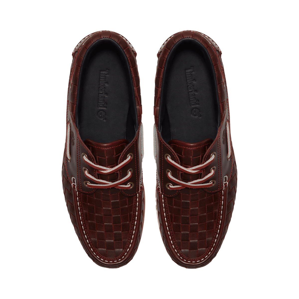Timberland 3-Eye Lug Woven Pack 'Burgundy Full Grain'