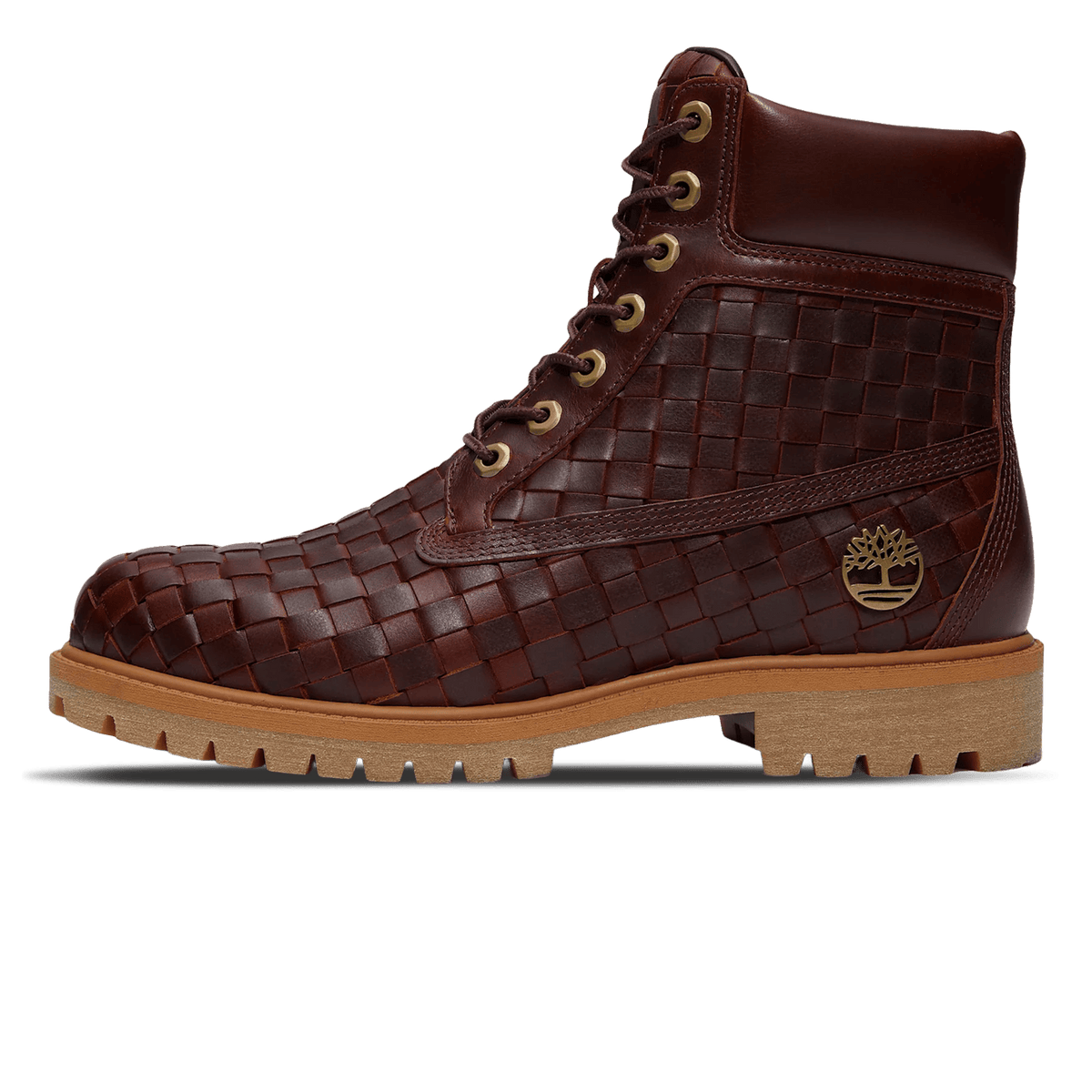 Timberland Premium 6 Inch Boot Woven 'Burgundy Full Grain'