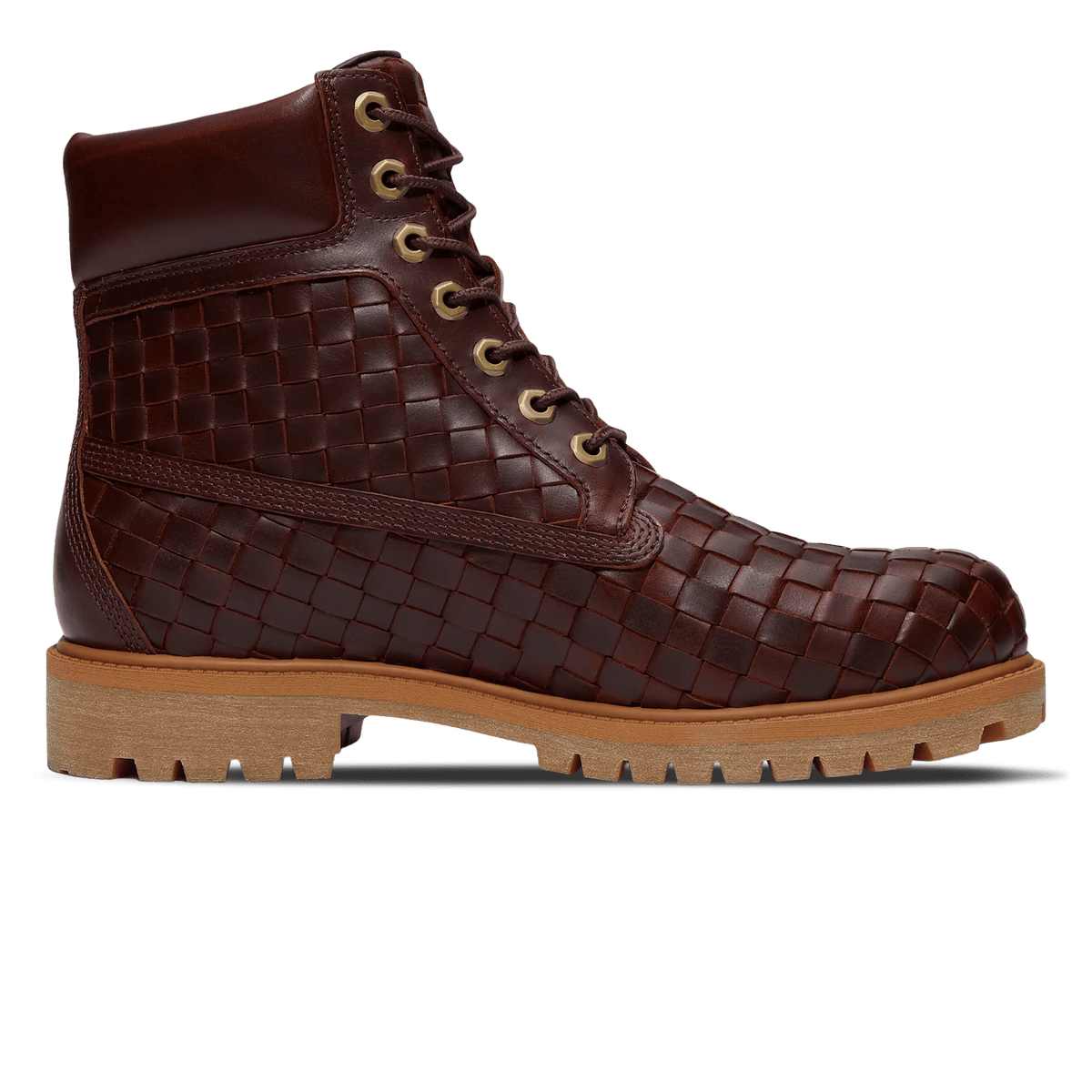 Timberland Premium 6 Inch Boot Woven 'Burgundy Full Grain'