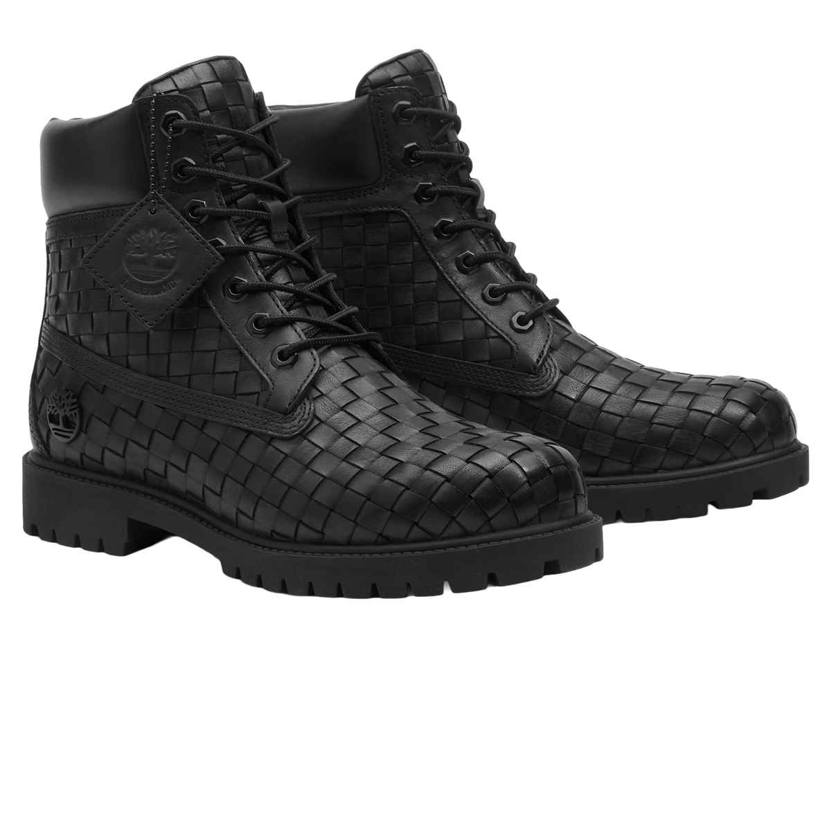 Timberland Premium 6 Inch Boot Woven 'Black Full Grain'