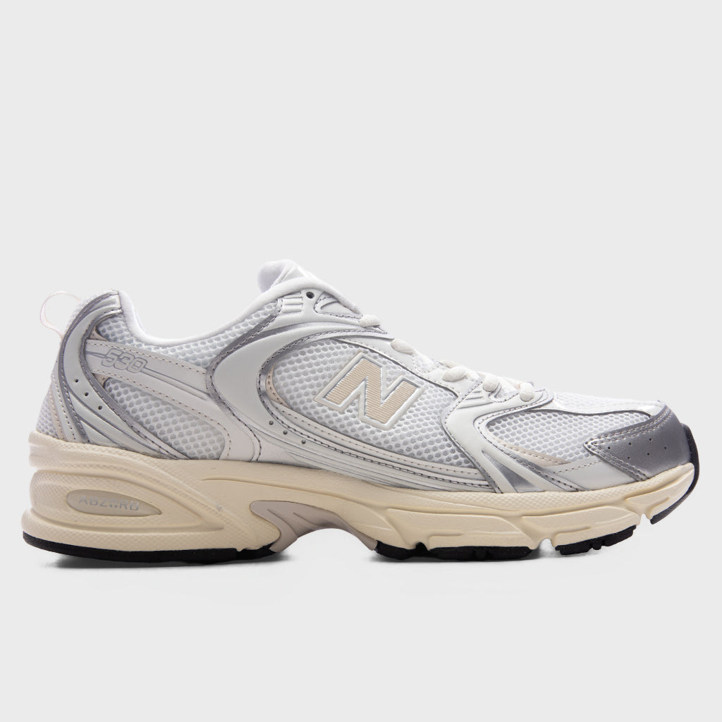 New Balance 530 - Silver Metallic/Linen
