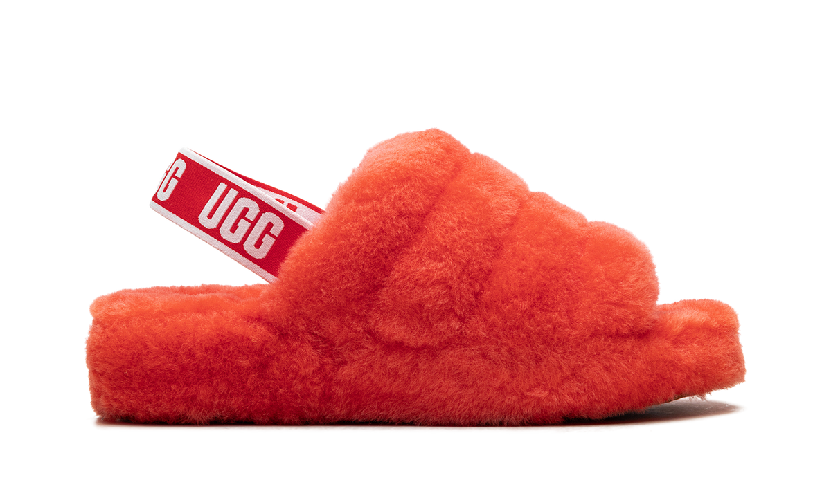 Ugg Fluff Yeah Slide WMNS "Red Currant" 1095119 RCRR