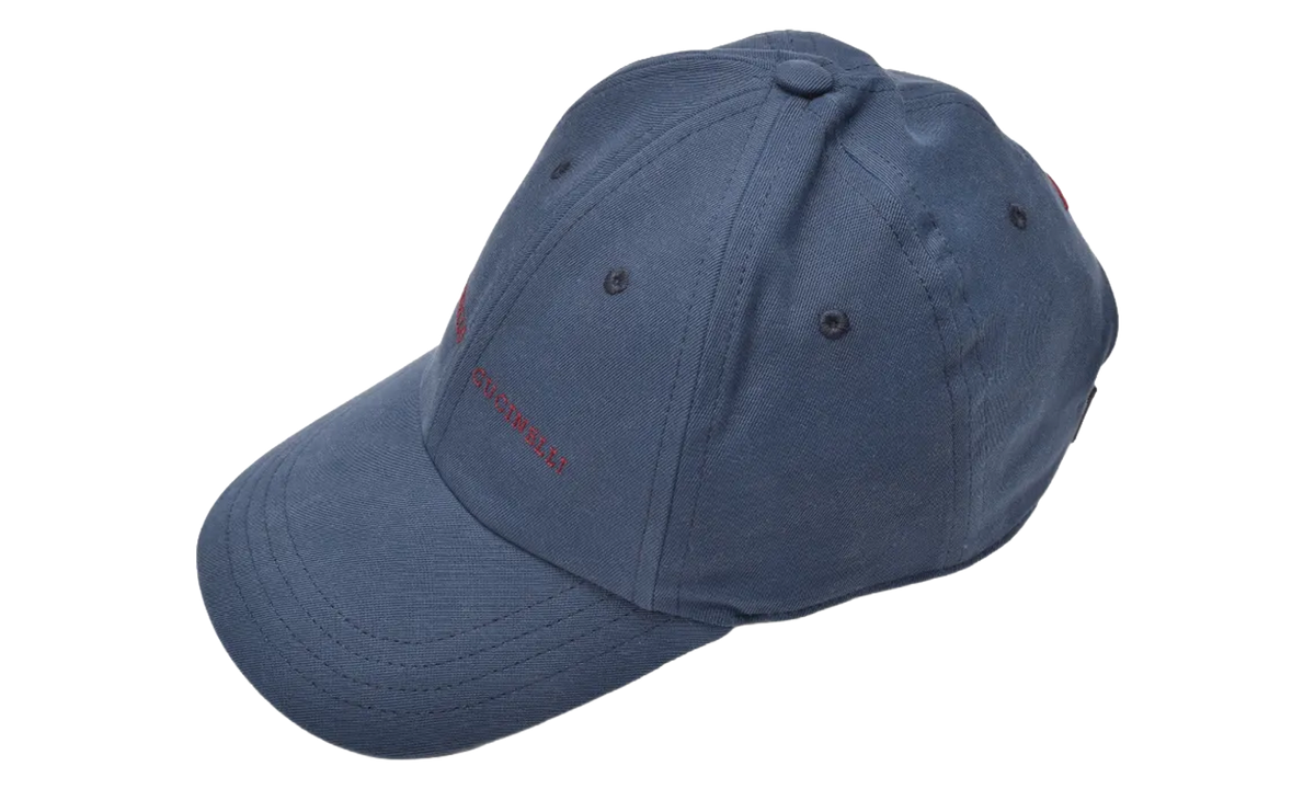 BRUNELLO CUCINELLI Cotton Baseball Cap "Avio" BRUN1223