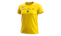 Nike NBA Golden State Warriors Just Do It T-Shirt WMNS "Yellow" AQ6037 728