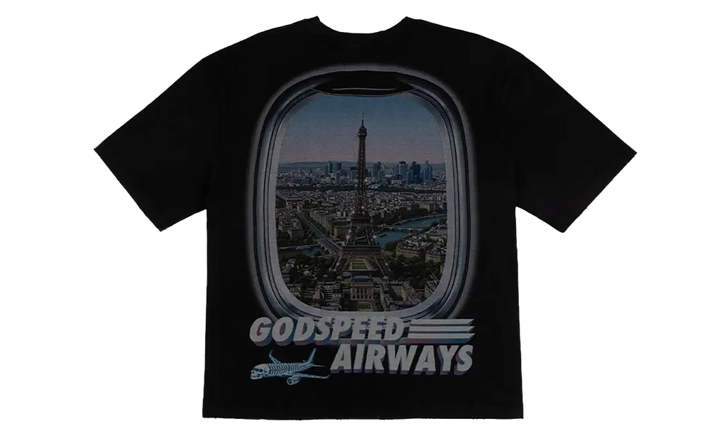 GODSPEED NEW YORK Air Paris Pocket Tee "Black" GS697