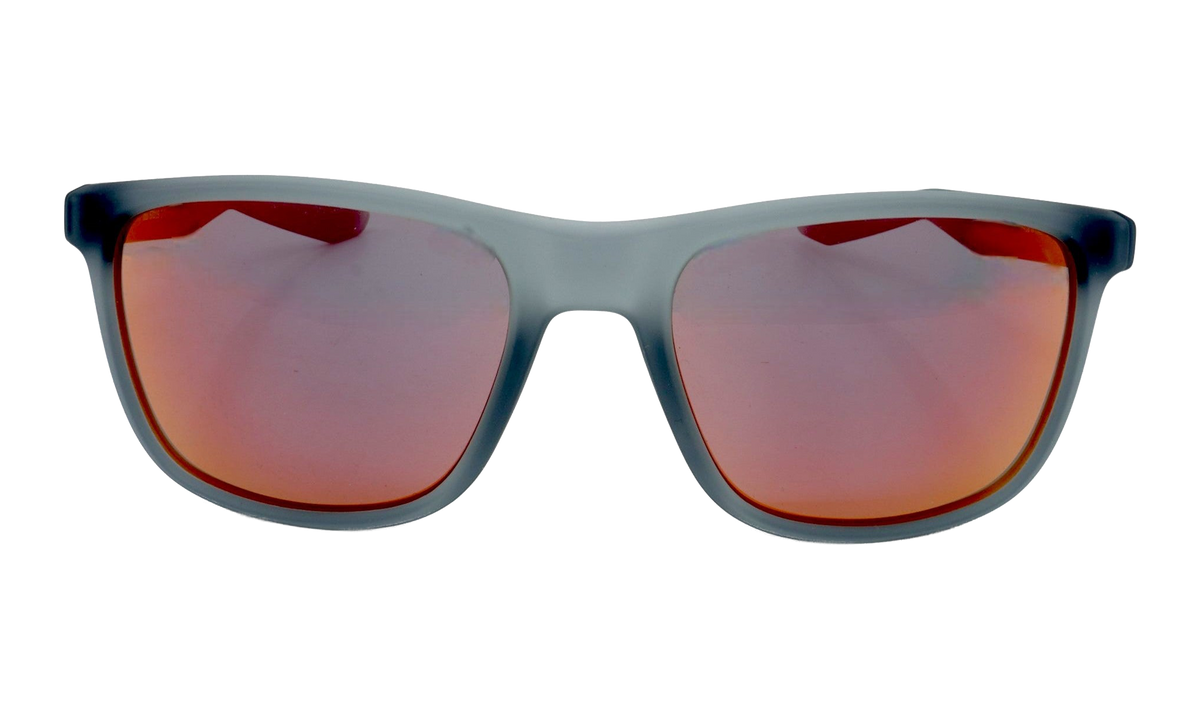 Nike Essential Endeavor Sunglasses "Matte Wolf Grey / Grey / Red Flash" EV1122 016