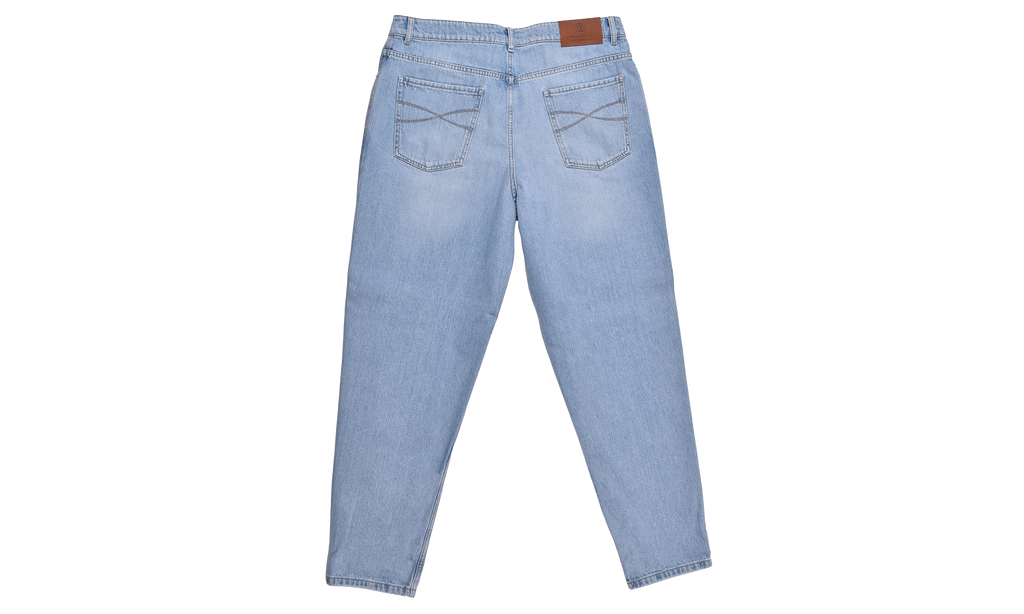 BRUNELLO CUCINELLI Denim Jeans "Light Wash" BRUN278