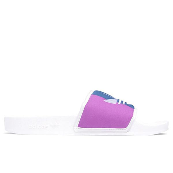 Adidas Originals Adilette 'Pride' - Flat White/Orange/Scarlet