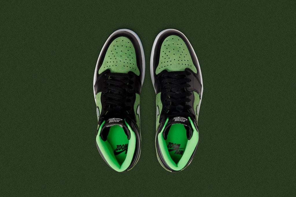 Air Jordan 1 High Zoom Air Jordan "Zen Green" - Black/Tomatillo/Rage Green