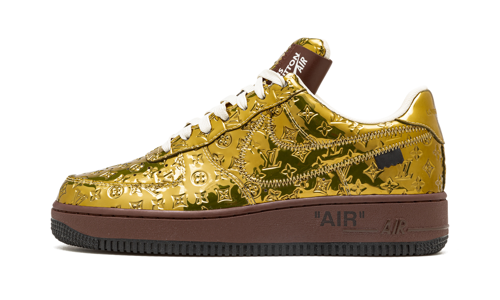 Nike Louis Vuitton Air Force 1 Low "Virgil Abloh - Metallic Gold" 1A9VG3