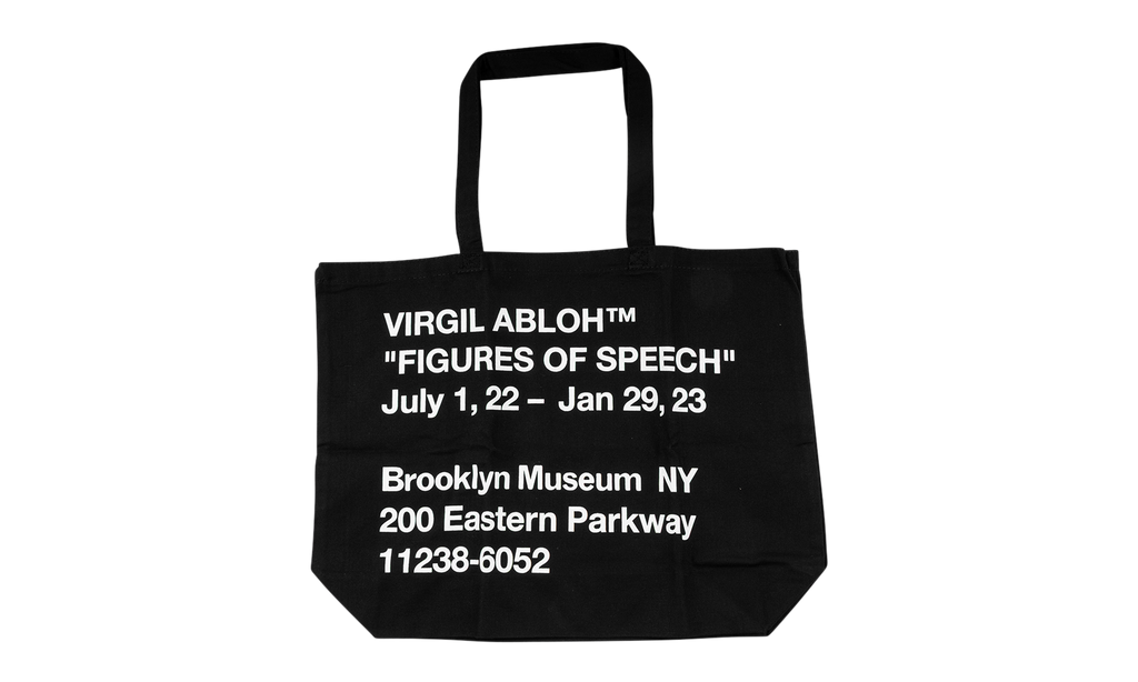BROOKLYN MUSEUM FIGURES OF SPEECH TOTE BAG "Jan 22- Jan29 - Black" NIKEOW004