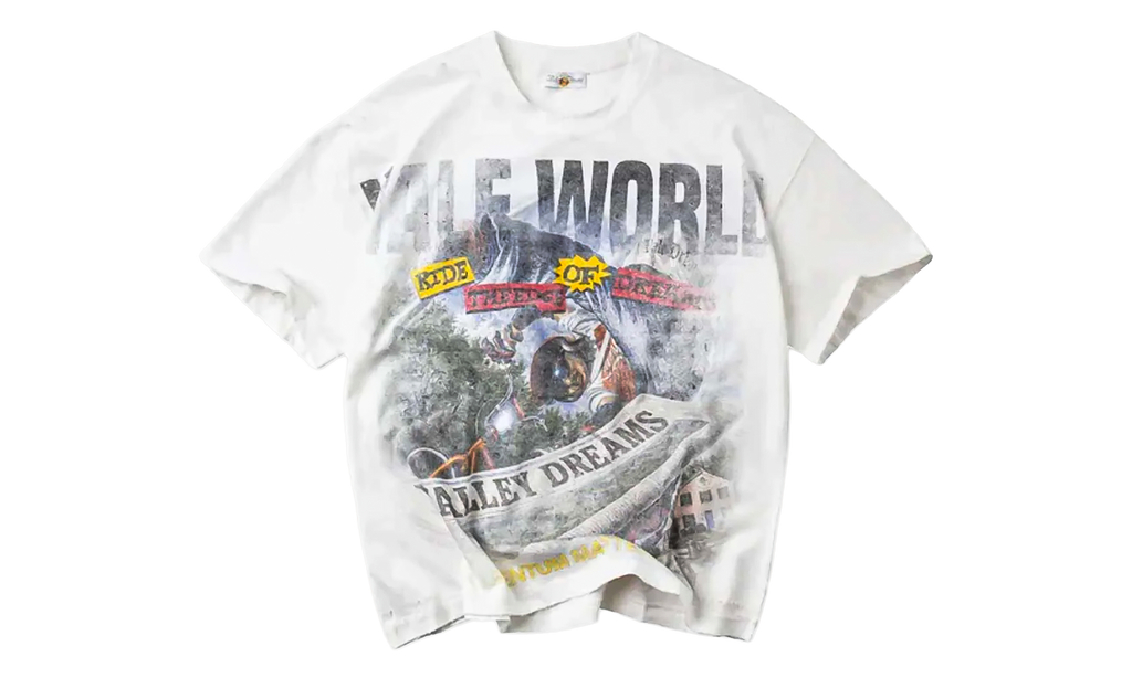 Vale Newspaper Tee "White" VAL332