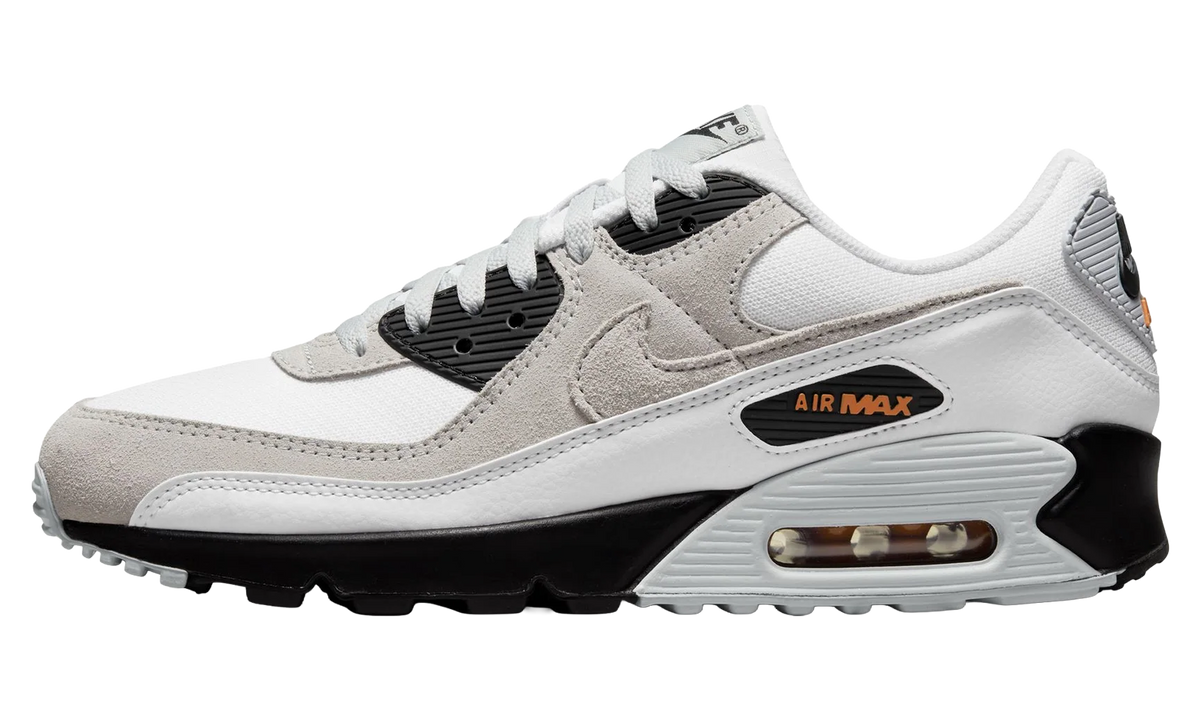 NIKE Air Max 90 "White Black Hot Curry" DM0029 100