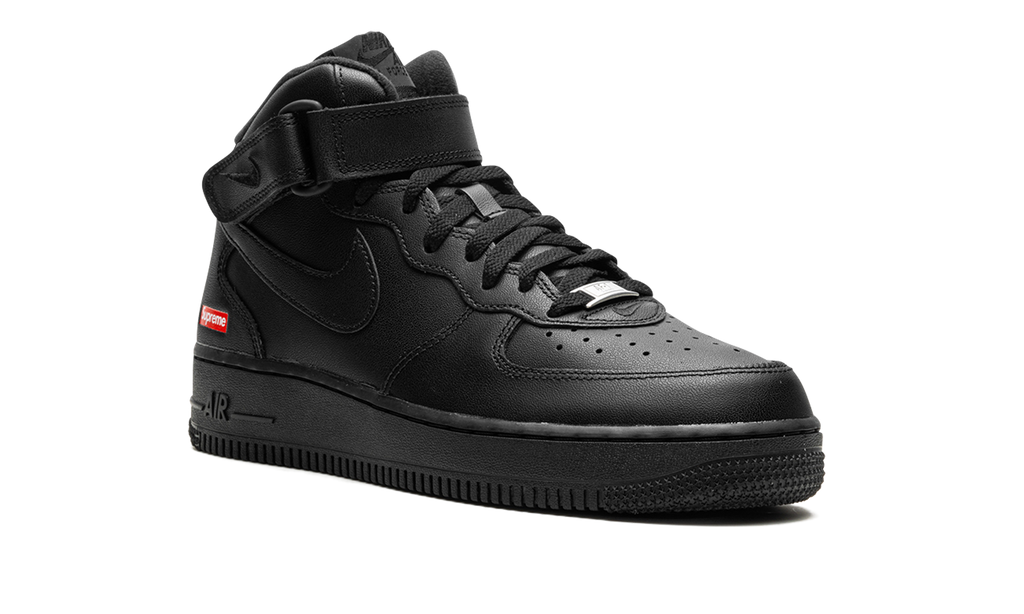 Nike Air Force 1 Mid "Supreme - Mini Box Logo Black" FZ8784 001