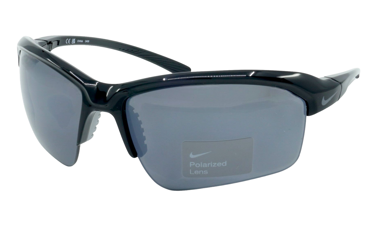 Nike Skylon Rise Polarized Sunglasses "Black / Gun Metal Mirror" IB3519X 010