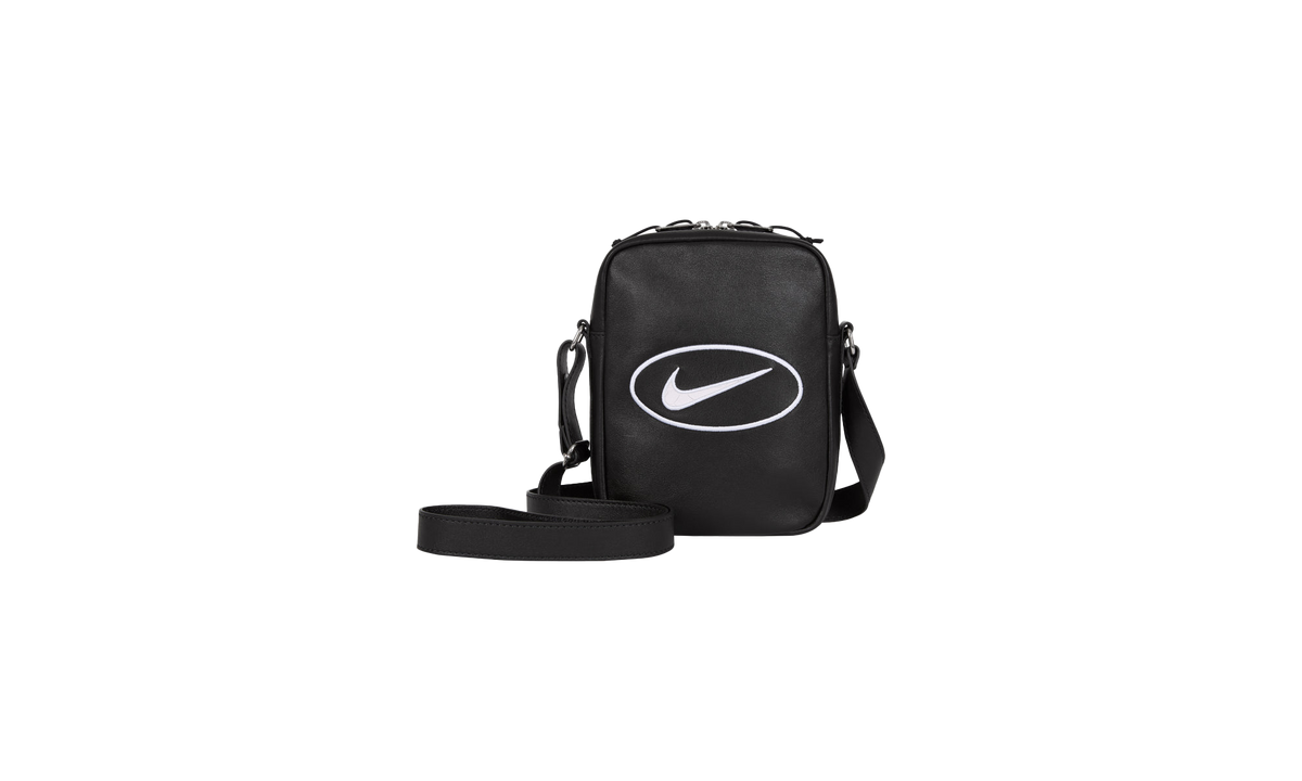 Supreme Nike Leather Shoulder Bag "SS25 - Black" SU25207