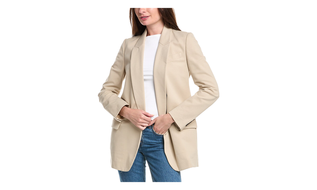 BRUNELLO CUCINELLI Tailored Deconstructed Blazer WMNS "Talc" BRUN1280