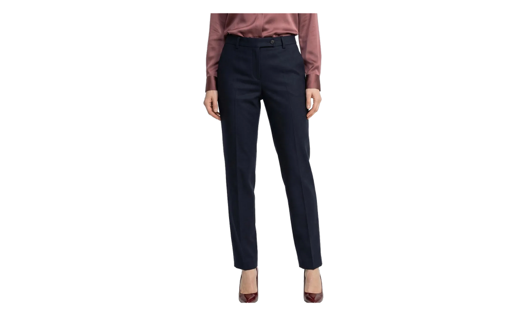 BRUNELLO CUCINELLI Tailored Trousers WMNS "Navy Blue" BRUN230