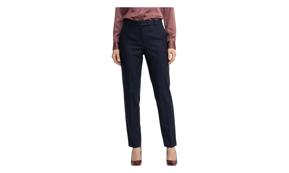 BRUNELLO CUCINELLI Tailored Trousers WMNS "Navy Blue" BRUN230