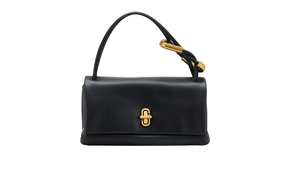 Marc Jacobs The Mini Dual Top Handle Leather Bag "Black" 2F4HSH010H04 001
