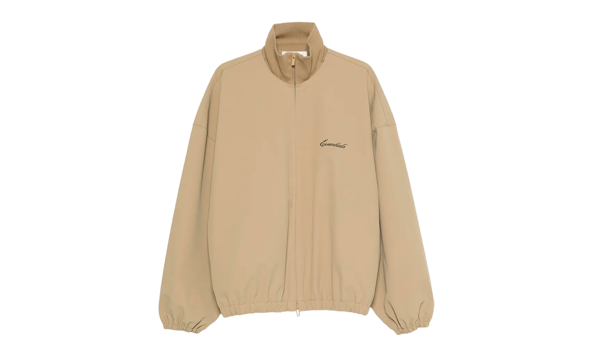 Fear of God Essentials Signature Full Zip Track Jacket "Dune" 202SP264592F