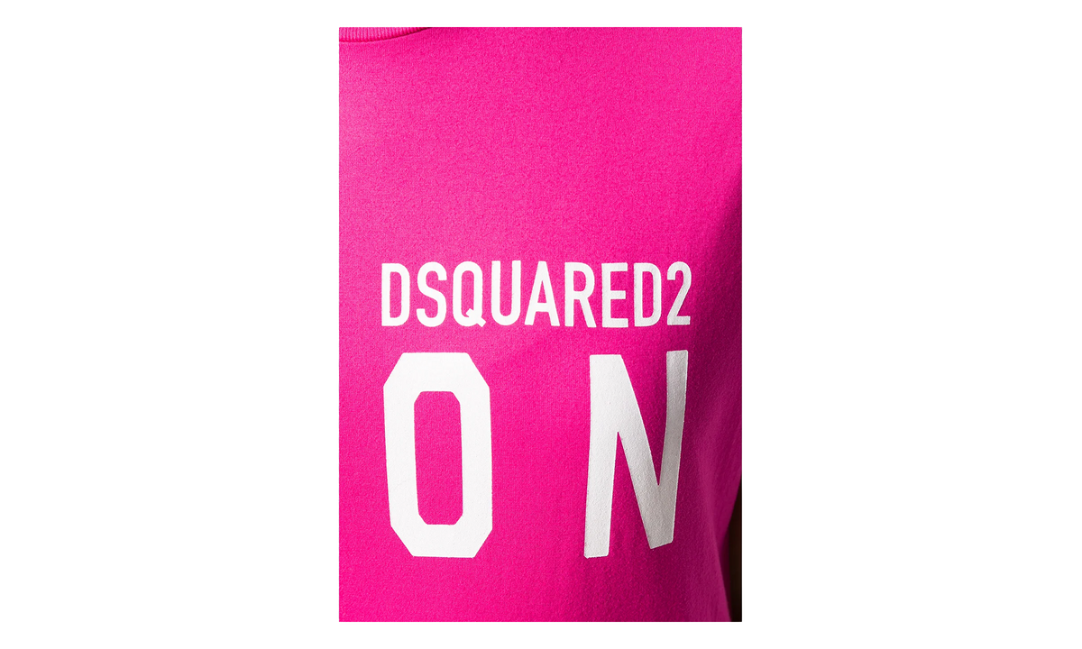 Dsquared2 Icon Graphic T-Shirt "Pink" S80GC0003-S23009-399