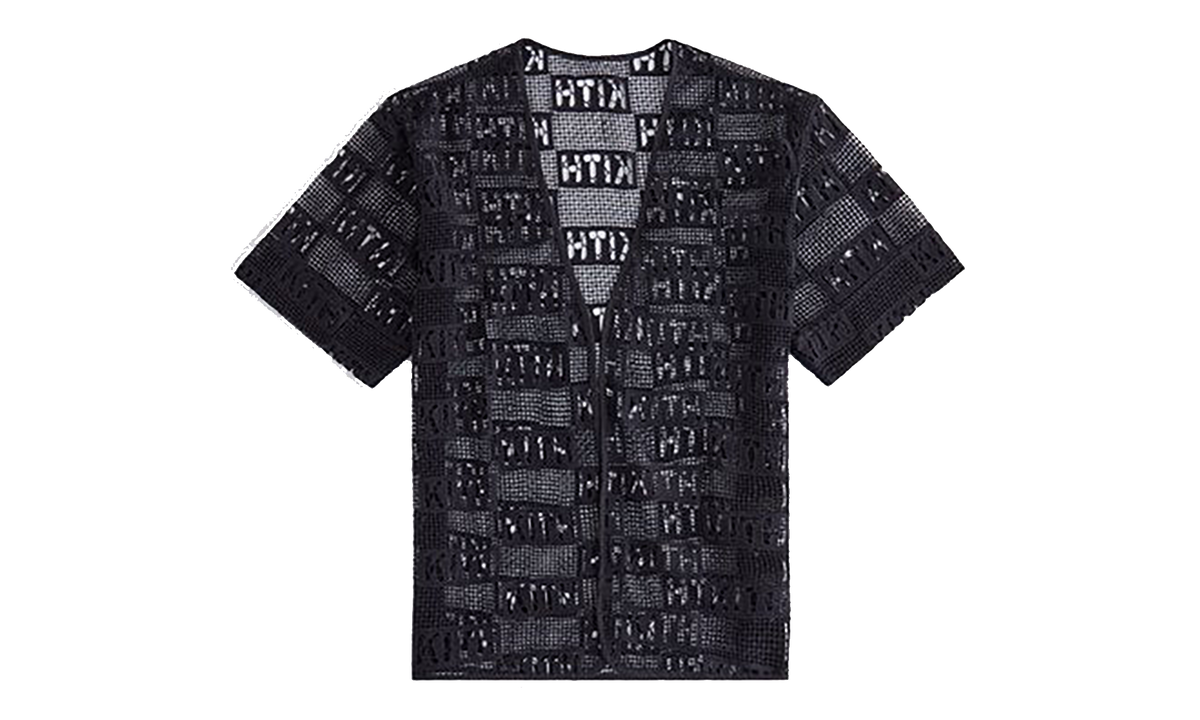 Jace Logo Lace Baseball Shirt WMNS "Black" KITH198
