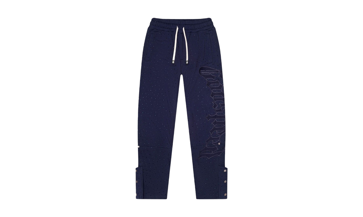 Godspeed New York OG Logo Sweatpants "Double Navy" W09V05AC