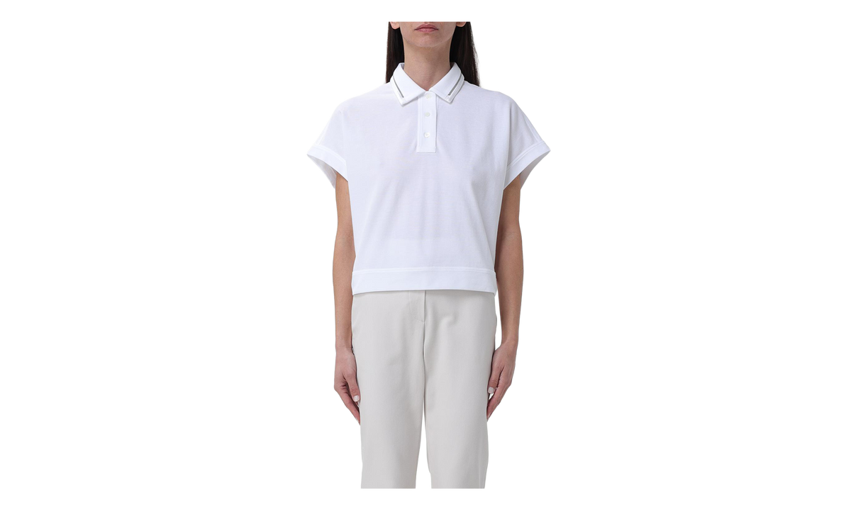 Brunello Cucinelli Boxy Cotton Shirt WMNS "Bianco" BRUN1458