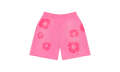 Denim Tears Mono Cotton Wreath Sweat Shorts "Pink" DT109