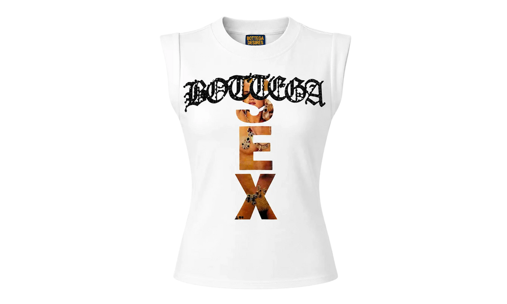 Bottega Desires Madonna Sleeveless T-Shirt WMNS "White" BD044