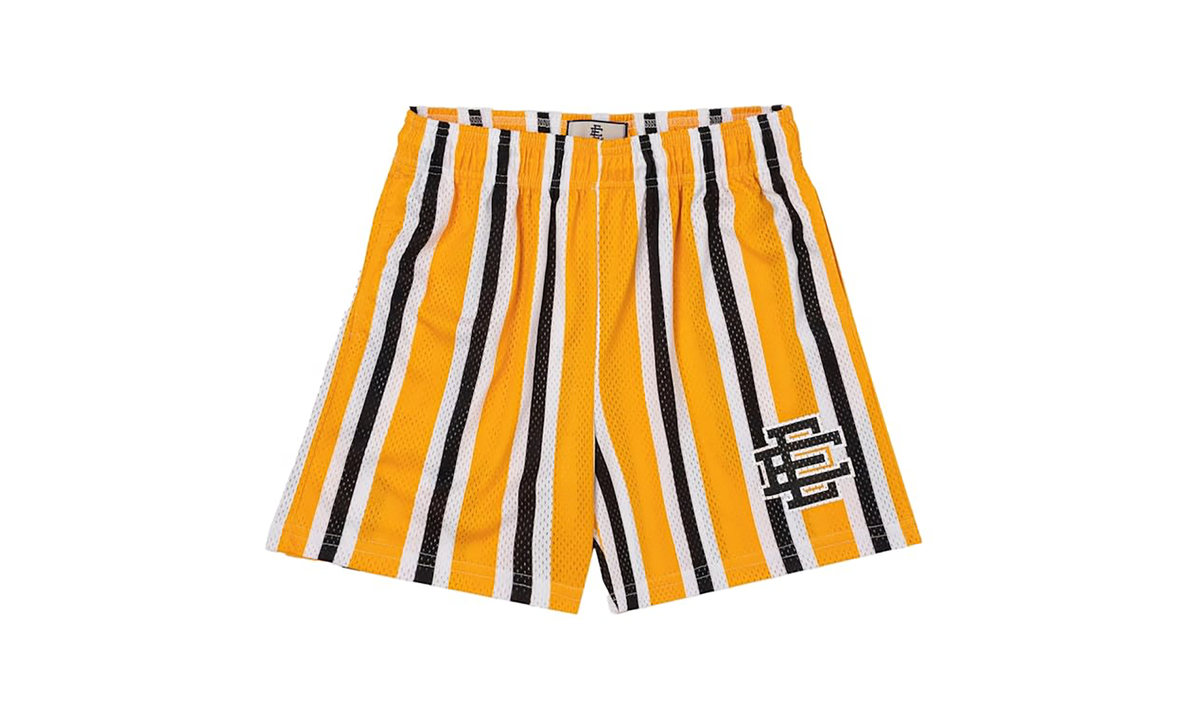 Eric Emanuel EE Basic Shorts "Yellow/Black Stripe" EE083