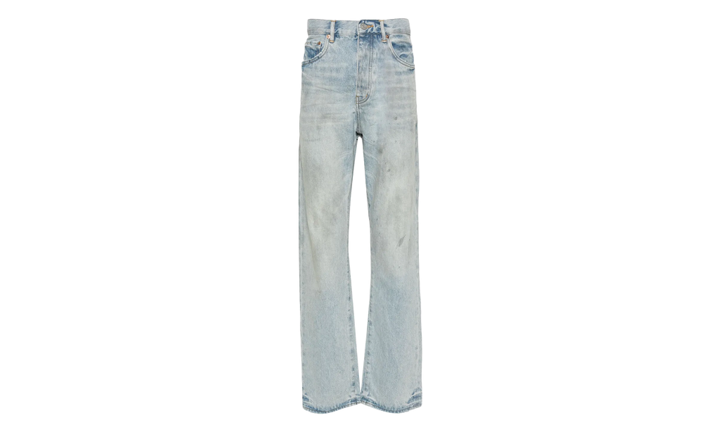 Purple Brand Mechanic Dirty Jeans "Light Indigo" P011 MCDL124