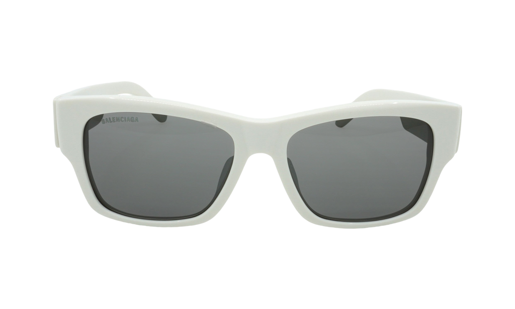 Balenciaga Square Frame Sunglasses "White" BB0262SA 003