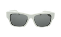 Balenciaga Square Frame Sunglasses "White" BB0262SA 003