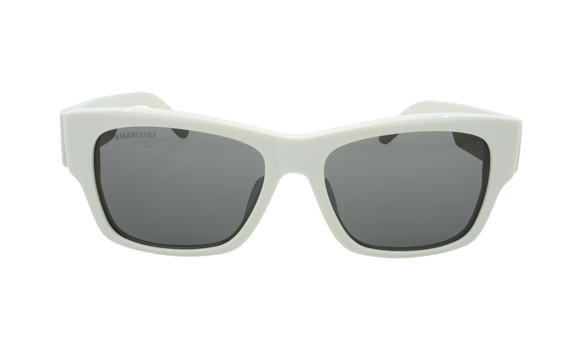 Balenciaga Square Frame Sunglasses "White" BB0262SA 003
