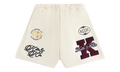 Kith Emery Logo Patchwork Shorts WMNS "Waffle" KHW060262 102