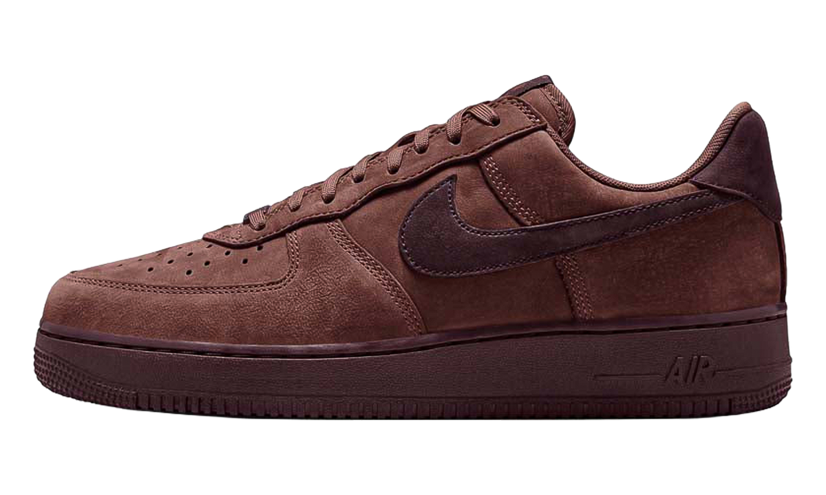 Nike Air Force 1 Low Retro Premium QS "Red Sepia Mahogany Badgeless" IO9555 201