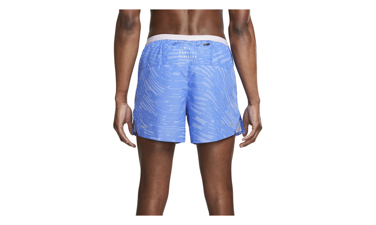 Nike Run Division Stride 5" Shorts "Medium Blue / Reflective Silver" DM4767 432