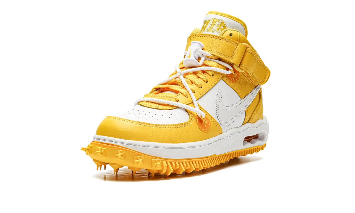 Nike Air Force 1 Mid "Off-White - Varsity Maize" DR0500 101
