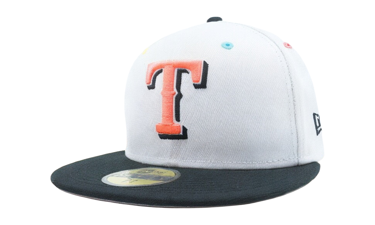 New Era 59FIFTY Texas Rangers 40th Anniversary Fitted Hat "Grey / Black - Brim" NE831