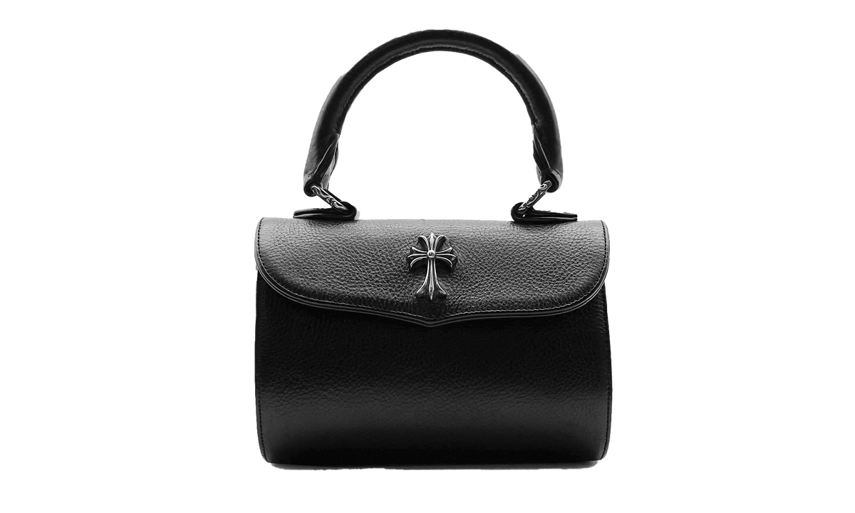 Chrome Hearts Doc Adams Silver Cross Handbag "Black" CHRM0433
