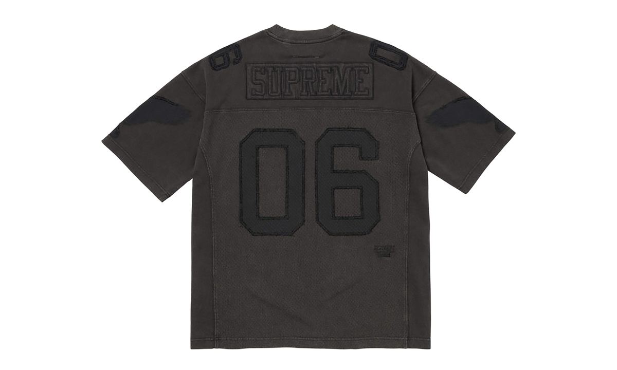 Supreme MM6 Maison Margiela Cotton Football Jersey "SS26 - Black" SU27175
