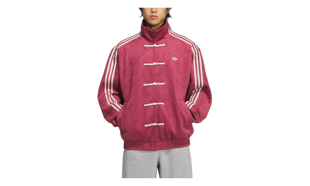 Adidas CTT Chinese Track Top 3.1 Gender Neutral Jacket "Collegiate Burgundy" KR0294